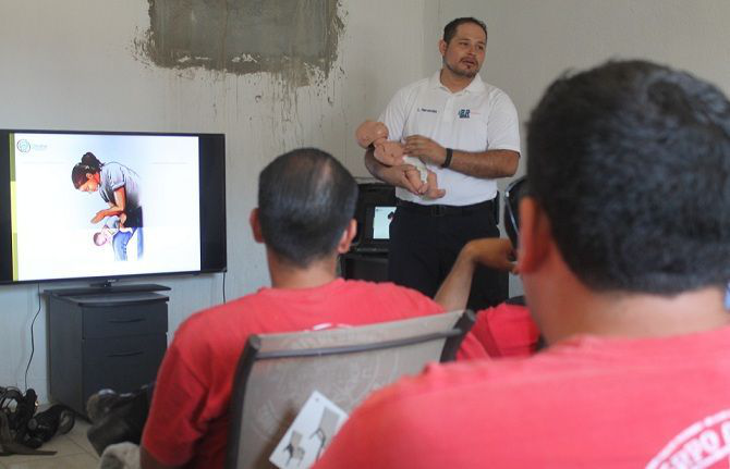Se capacitan socorristas de SJC en curso de ‘‘Primer Respondiente’’