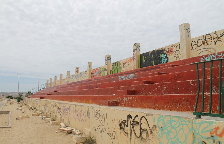 Está en el olvido la unidad deportiva de la colonia Santa Rosa de SJC