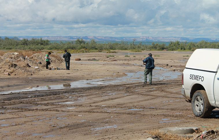Reportan hallazgo de un brazo en un camino a Las Cruces