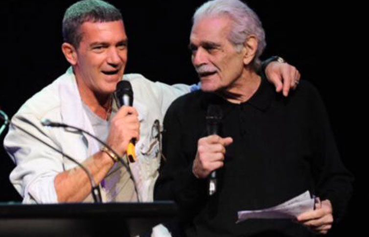 Antonio Banderas rinde tributo a su 'gran amigo' Omar Sharif
