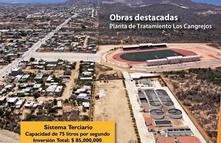 Hasta el 2018, OOMSAPASL resolverá el tratamiento de las aguas residuales en Los Cabos