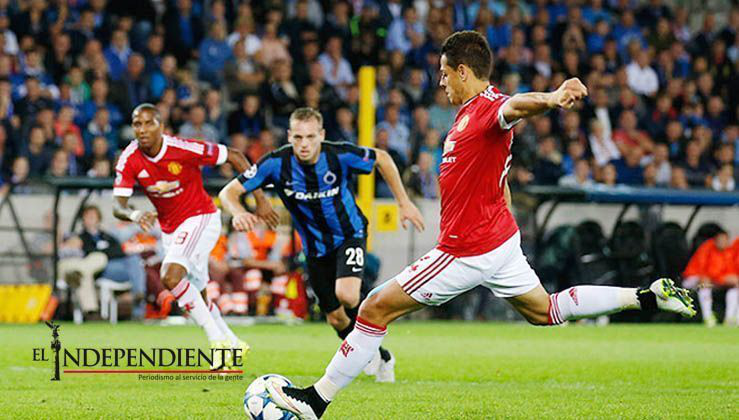 ‘Chicharito’ hace enojar a Van Gaal con terribles fallas