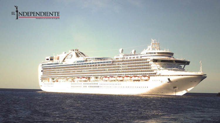 El mega Crucero “Crown Princess” Llegará a La Paz este 27 de septiembre