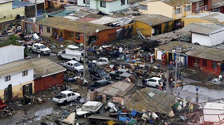 Nuevo sismo de magnitud 6.5 azota Chile