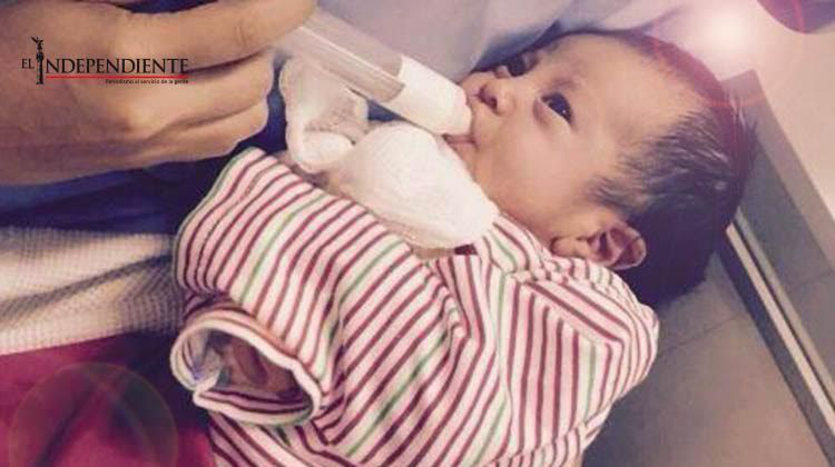 Continúa en el hospital bebé abandonado en SJC; enfermeras lo nombran Tadeo