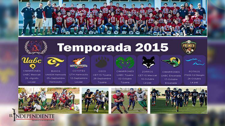 Este fin de semana jugarán Lobos Marinos Vs Cimarrones  de la UABC