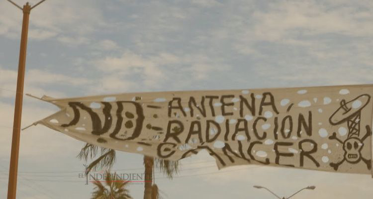 No queremos cáncer en nuestras familias por causa de la antena Telcel