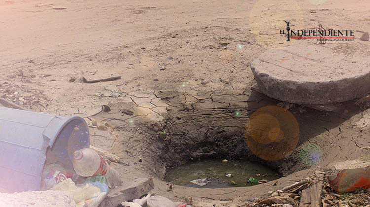 Tendrá que intervenir SEMARNAT por derrame de aguas negras en colonias de La Paz