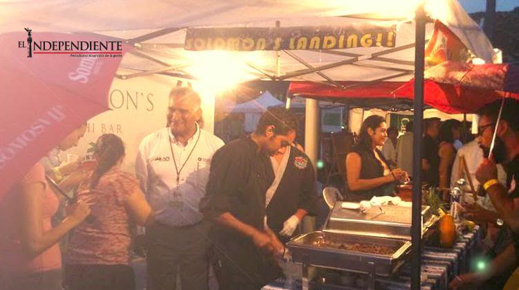 Húmedo y exitoso festival “Ritmos Colores y Sabores”