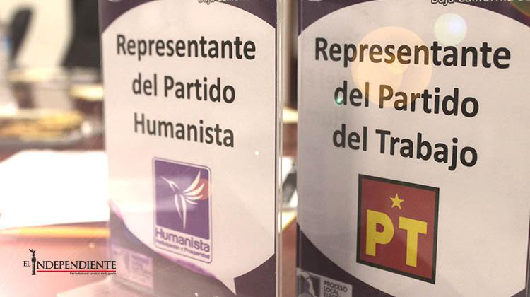Perdieron su lugar en el IEE el Partido Humanista y el Partido del Trabajo