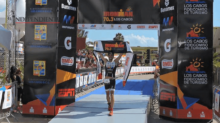 Gana Ironman 70.3,  el regiomontano Francisco Serrano