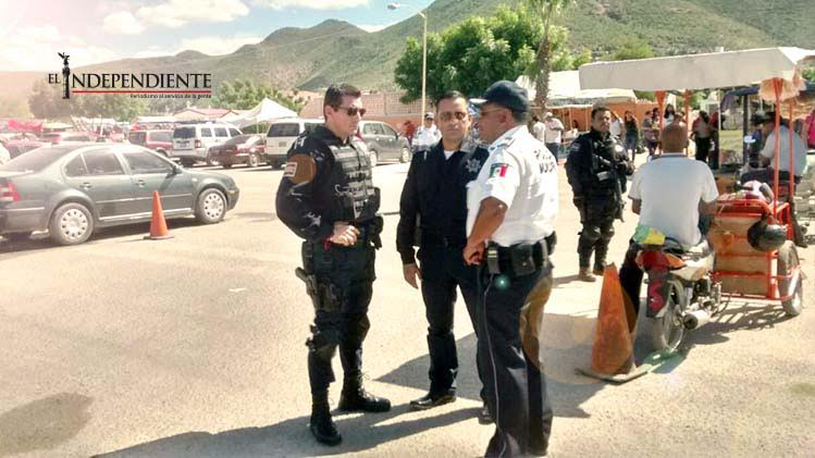 Participan 123 elementos de seguridad en el Operativo Día de Muertos