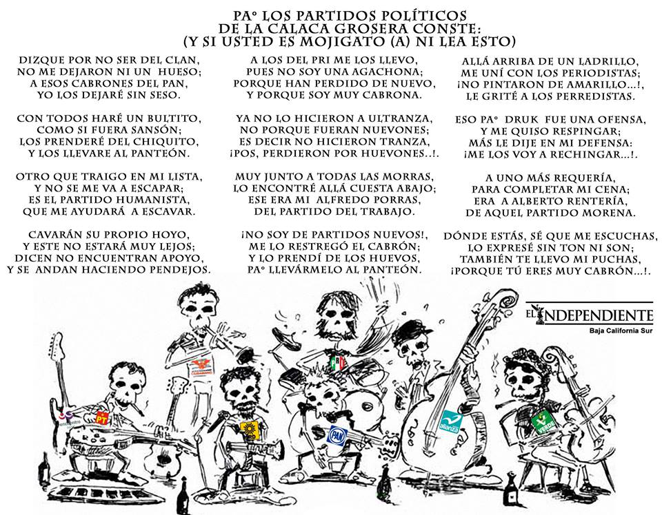 Calaveras literarias; tradición de más de 150 años