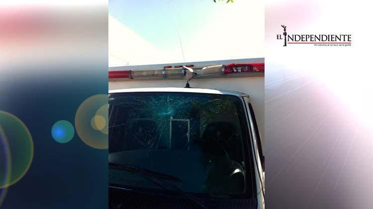 Detienen al individuo que daño una ambulancia; costará 60 mil pesos arreglarla