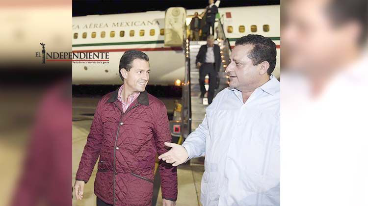 Llega a BCS el Presidente Peña Nieto; Inaugura obras junto al Gobernador