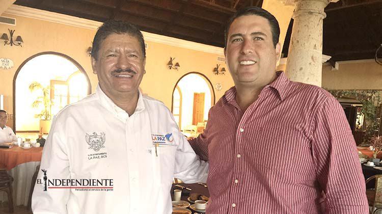 Se suma Ricardo Barroso a la gestión del alcalde de La Paz