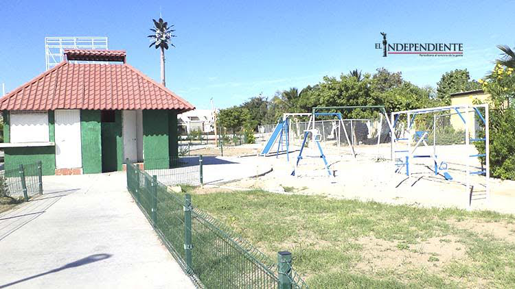 Autoridades municipales remodelaron el Parque 30 de Septiembre de la 8 de Octubre