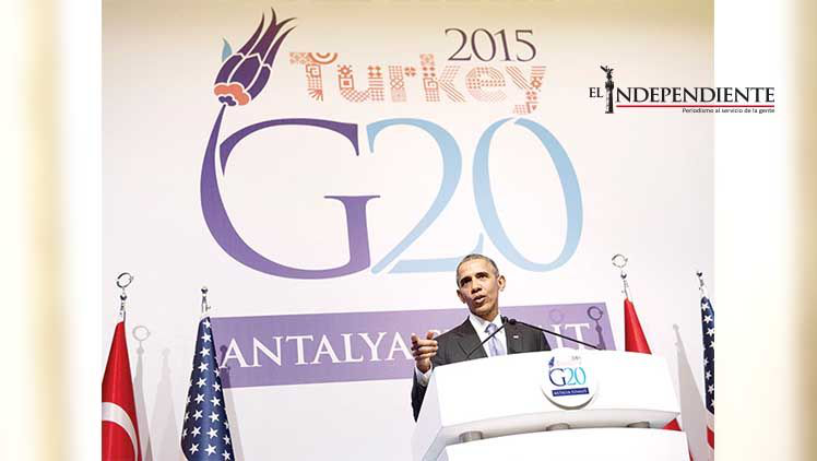G20 busca limitar el calentamiento