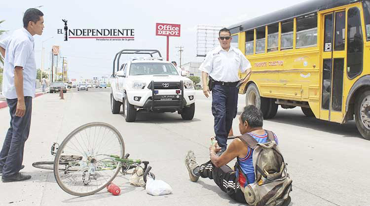 Bulevar Forjadores: Peligro constante para ciclistas de La Paz