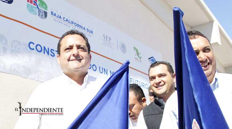 Inauguró CMD obras de infraestructura educativa y urbana en Comondú