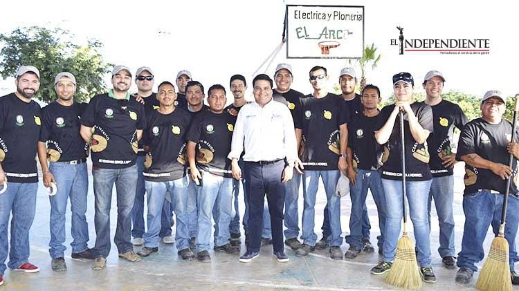 Rehabilita Gobierno de Los Cabos parque Manos Solidarias que estaba en el abandono desde Odile