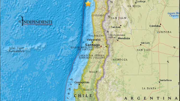 Fuerte temblor remece norte de Chile