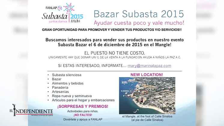 FANLAP realizará subasta en favor de los niños más necesitados