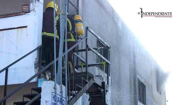 Otro incendio… Con sus moradores ausentes, se incendió un departamento en SJC