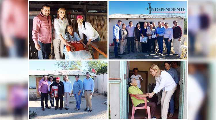 Inicia Vianey Núñez entrega de 600 cobijas de la campaña “Abriga un Corazón” por la zona norte del municipio