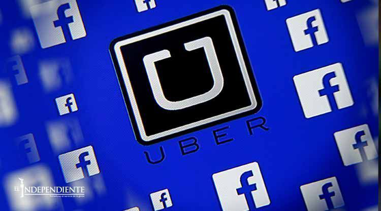 Usuarios de Uber podrán pedir sus servicios por Facebook