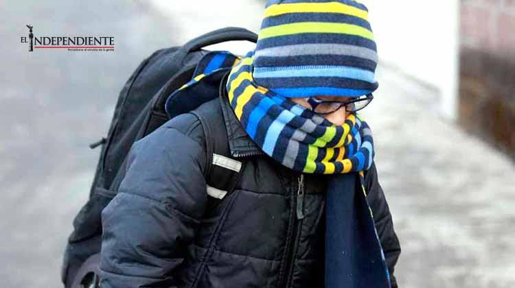 Temperaturas bajas se mantendrán los próximos días, recomiendan evitar cambios de clima