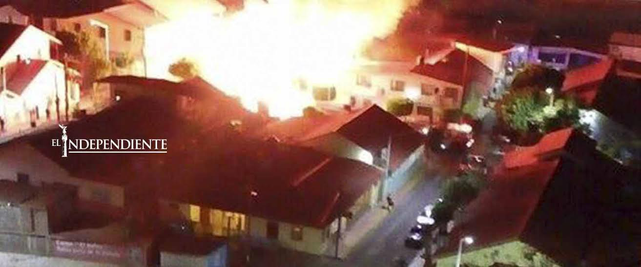 De nueva cuenta se incendia el centro de Santa Rosalía