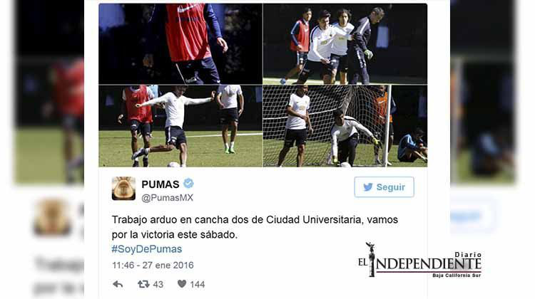 Ismael Sosa espera que Pumas recupere la fórmula del éxito