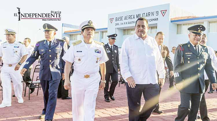 Reconoce Gobierno Estatal el trabajo de la Fuerza Aérea Mexicana