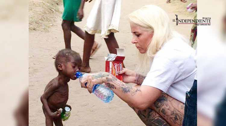Danesa rescata a niño nigeriano en estado de desnutrición considerado brujo