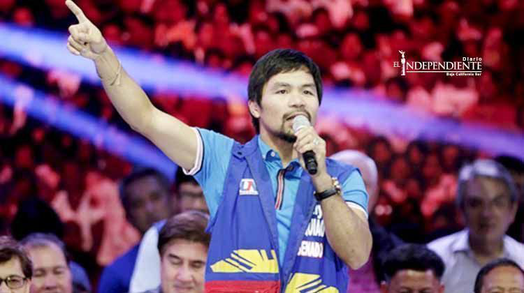 Pacquiao dice que usó un verso bíblico sobre postura de matrimonio gay