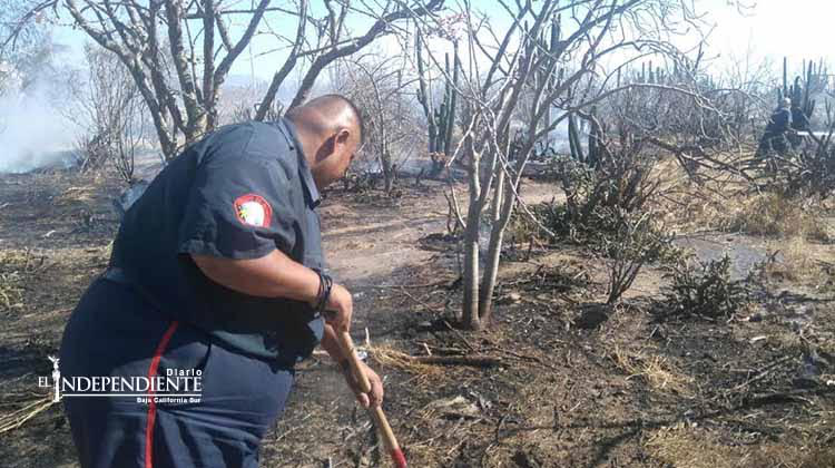 Más de diez incendios atendieron bomberos esta semana