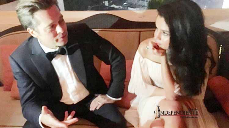 Brad Pitt le habría sido infiel a Angelina Jolie con Selena Gomez