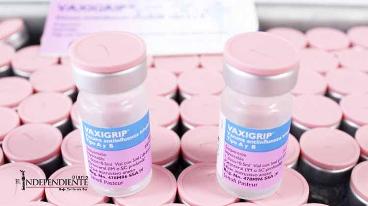 Dispone la Secretaría de Salud en BCS de vacuna contra la Influenza
