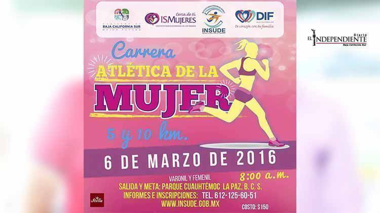 Todo listo para la Carrera Atlética de “La Mujer”