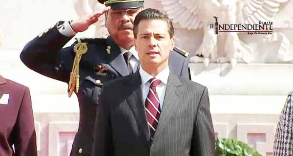 Peña Nieto encabeza ceremonia por el natalicio de Benito Juárez
