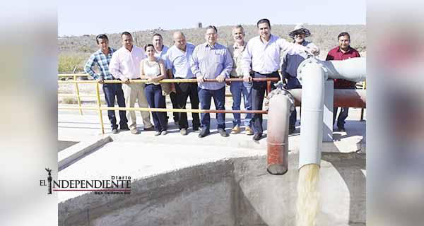 Trabaja Agua Potable en activación de planta de tratamiento de Mesa Colorada