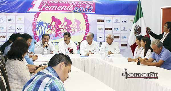 Todo listo para la 1era. Carrera Internacional de Ciclismo en BCS rumbo a Rio 2016