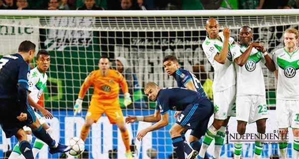 Wolfsburgo sale respondón y atropella al Real Madrid