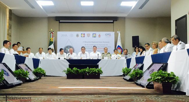  Se lleva a cabo la reunión regional zona noroeste de Secretarios de Seguridad