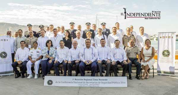 Se realizó en La Paz la 1ra Reunión Regional Zona Noroeste de la Conferencia Nacional de Secretarios de Seguridad Pública