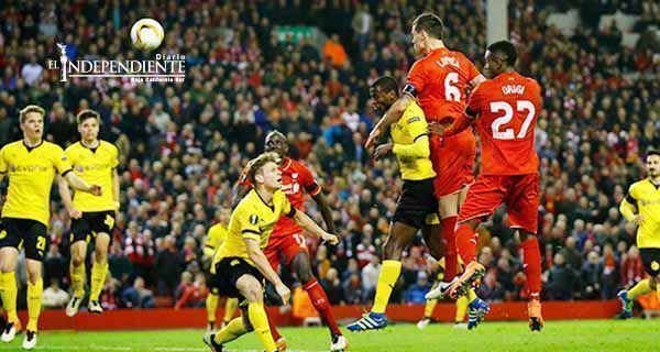 Con gesta épica en Anfield, Liverpool está en semis de la Europa League