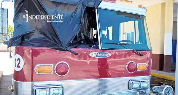 Hace 40 años que Bomberos de La Paz no compra una maquina nueva