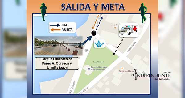 Se encuentra todo listo para la edición 39 del Medio Maratón Costero “La Paz 2016”