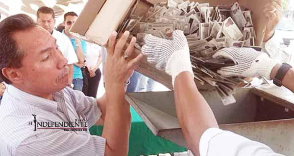 Por instrucciones del INE se destruyeron más de 10 mil credenciales para votar en BCS